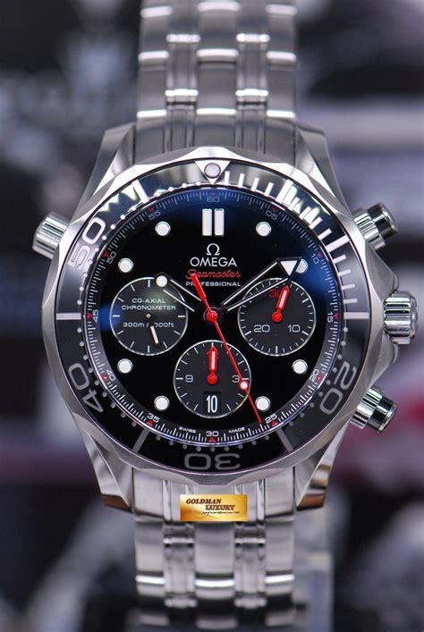 omega seamaster chrono 44mm|omega seamaster co axial chronograph.